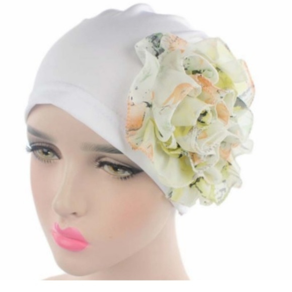 unbranded Accessories - New Flapper FLOWER Hat Wrap Head Scarf Turban Hair